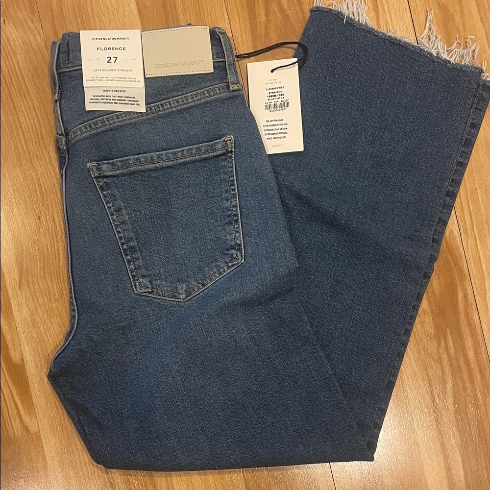 Citizens of Humanity Florence easy relaxed straight - blue 27